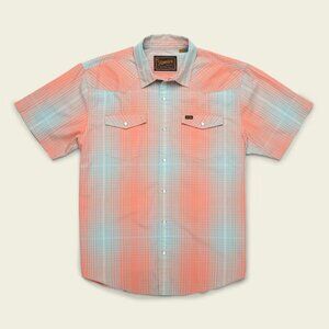 Howler Brothers Coral Plaid H Bar B Snapshirt (XL)